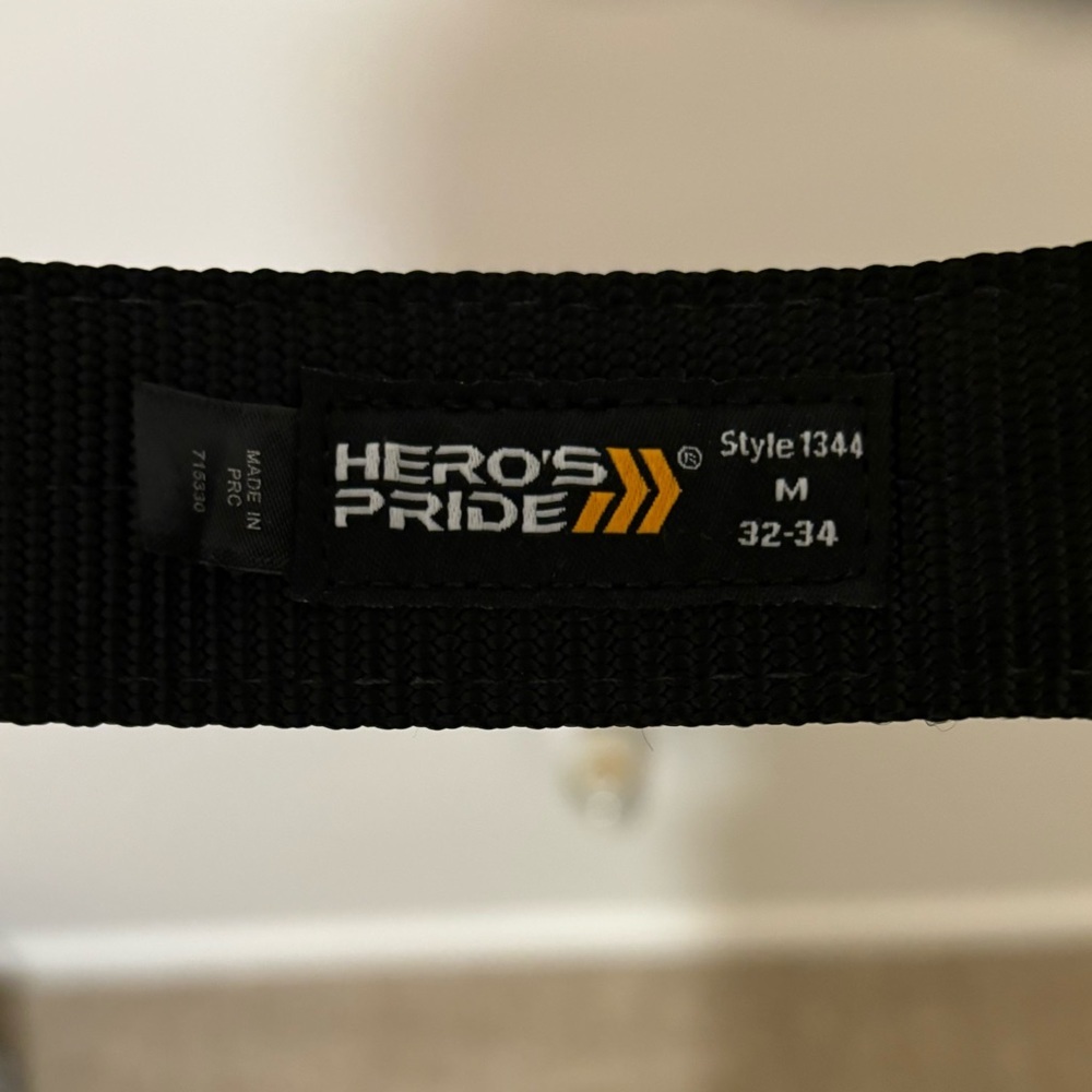 Hero’s Pride Reinforced Tactical Duty Belt 1.5” - Size M (32-34) - Picture 3 of 3